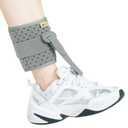 Adjustable Drop Foot Brace Foot Up AFO Brace Unisex Fits for Right/Left Foot Orthosis Ankle Brace Support, Improve Walking Gait, Effective Relieve Pain for Achilles Tendon (Gray)