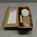 EASACE Long Handle Bath Body Brush & Lotion Applicator for Back Scrubber, Shower Brush with Soft Bristles for Wet or Dry
