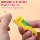 Automatic Needle Threader for Seniors: New Sewing Machine Tool, Plastic Threader, Automatic Threading Device (5 PCS)