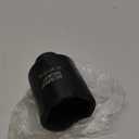 SUNHZMCKP 1/2 Inch Drive Impact Socket, SAE 1-5/8 In Deep 6 Point Socket, CR-MO, Axle Nut Impact Grade Socket for Easy Removal