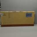 SunCleanse Rainfall Shower System Matte Black Ceiling Mounted Shower System Combo Set with High Pressure 12 Inches Square Rain Shower Head Handheld and Shower Faucet Rough-in Mixer Valve and Trim