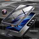Temdan Designed for Samsung Galaxy S25 Ultra Case Waterproof, Built-in Lens & Screen Protector Military Grade Shockproof Dropproof IP68 Underwater Full Body Phone Case for Galaxy S25 Ultra 6.9"-Black