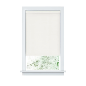 LEVOLOR Basics Cordless Fabric Roller Shade, Easy to Install Blackout Shades for Windows, Neutral White, Fits up to 31” Width and 72” Length, Home Solution for Any Space or Room Decor