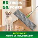 100 Count XL Heavy Duty Dry Sweeping Cloths Compatible with Swiffer Sweeper XL Mop, X-Large Disposable Dry Pads Refills, XL Heavy Duty Pet Dry Floor Cloth Refills for Floor Cleaning