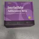 Invisible Strapless Sticky Bra Push up for Women, Ultra Adhesive Bra for Backless Dress, Cleavage Bra Lift Novelty Bras (D Cup, Light Beige)