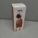 FREEFISH Retro Bluetooth Speaker with FM Radio, Bass, Retro Radio 5.3 Wireless Speaker Vintage Radios Support USB/TF/AUX Player for Home Office Room Outdoor Party, Portable Rechargeable