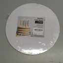 Kootek Cake Boards 14 Inch Round, 1/2 Inch Thick Cake Drum, Sturdy Corrugated Cardboard Base, Base para Pastel, White, 1 Pack