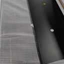 Metal Raised Garden Bed with Trellis, 2 in 1 Trellis with Planter Box & Privacy Screen for Climbing Plants, Vine, Outdoor Standing Flower Beds with Drainage Holes, 47" L x 17" W x 71" H, Black