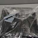 12 Pieces Christmas Tree Fences, Metal Christmas Tree Gate Panels Picket Fence Pets Cat Proof Indoor Garden Decoration Fence for Holiday Party Office Home Christmas Decor, Black