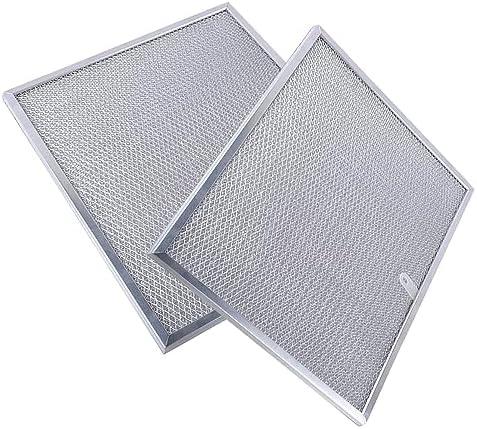 Carkio BPS1FA30 Range Hood Aluminum Filter, 11-3/4" x 14-1/4" x 3/8"-Mesh Aluminum Filter Fit for B-roan/Nutone Grease Range Hood -Replaces 99010299 S99010305 S99010299 AP3378953 8322-2 Pack