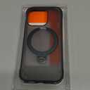 TORRAS Ostand Q3 Air for iPhone 15 Pro Case with 360 Magnetic Stand, Fit for MagSafe, Mil-Grade Drop Tested, Camera Control Button, Shockproof Phone Case for iPhone 15 Pro 6.1", Shadow Black