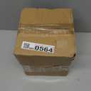 Ribbed Glass Vase, Flower Vase, Fluted Clear Vases for Flowers, Modern Vases for Living Room, Dining Table, Entryway, Shelf, Wedding, Office, Coffee Table, Birthday, 7.5 Inches