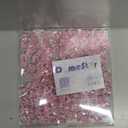 DomeStar Pink Fake Ice, 150PCS Acrylic Fake Diamonds, Plastic Crystals Gems, Vase Fillers DIY Craft Makeup Brush Rocks Wedding Party Table Centerpieces Scatter Decorations