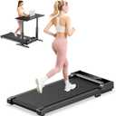 Walking Pad Treadmill for Home - Under Desk Walking and Running with Remote Control Portable Electric Machine Adjustable Slim Compact with 0.6-4.0MPH Modes Max up 265 Lbs for Home Office