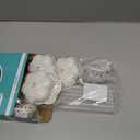 Lightsfever cold white 6pc LED Light up Balloon with sticks, stands and batterys, centerpieces for party no helium required DIY Kit (cold white)