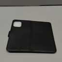 TUCCH Wallet Case for iPhone 13 Pro Max, RFID Blocking, 4 Card Slots, Stand Shockproof TPU Interior Shell, PU Leather Magnetic Flip Cover, Black