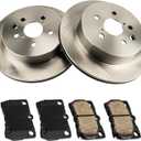 KAC 310mm Front Brake Kit, OE Brake Rotors and Ceramic Brake Pads Fit for 2011-2013 Lexus IS250, 2007-2011 Lexus GS350, 2006-2013 Lexus IS350, 2006 Lexus GS300, 2010 Lexus IS250 2.5L,OEM#31446 D1113
