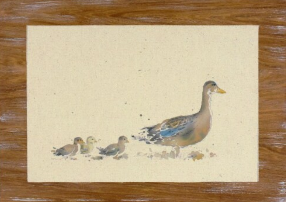 Duck Family Wall Art, 1 ct -Kroger 19"×14"