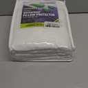 Waterguard Quilted Pillow Protector - Waterproof and Bed Bug Proof Standard Size Zippered Pillow Protector - Luxury Designed Pillowcases Protects Pillows from Dirt, Dust Mites, Stains, & Spills