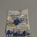 Artoid Mode Castle Lantern Flower Ramadan Table Runner, Seasonal Kitchen Dining Table Decoration for Home Party Decor 13x36 Inch (Beige)