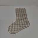 National Tree Company HGT63-PS21382A Stocking, Tan