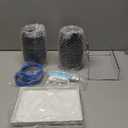 Lulonpon Sprouting Kit, 2 Sprouting Jar Kits, Wide Mouth Quart Mason Jars with Stainless Steel Screen Sprout Lids,1000ml Sprouts Growing Kit, Seed Sprouter Set for Growing Broccoli, Bean, Alfalfa (Blue)