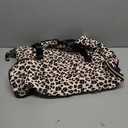 Expandable Travel Duffle Bags Weekender Overnight Bags for Women Men Hospital Bag for Women Labor Delivery with Toiletry Bag Waterproof (Leopard)