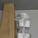 Plug in Track Lighting LED, Track Lighting Fixtures Ceiling, White 4-Light Kitchen Light Kit, Plug in Wall Light with 14.8ft Power Cord, Rotatable Ceiling Spotlight for Bedroom(GU10 Socket, NO Bulb)