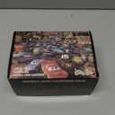 1: 45 Metal Die-Casting Big Wheel Off-Road Toy Car,2 Pack (Red&brown)