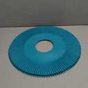 Funmit K12896 Pool Cleaner Pleated Seal K12894 K12895 Replacement and K12059 Clear Foot Pad Disc Replacement for Pentair Kreepy Krauly Vac Automatic Pool Cleaner 360040 360042