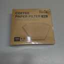 300 Count Cone Coffee Filters #4, Natural Brown Paper Coffee Filters 4 Cone Paper for Pour Over and Drip Coffee Maker (100 Count, Pack of 3)