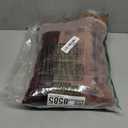 jinchan Velvet Curtain for Living Room, Thermal Insulated Luxury Drape for Bedroom 96 Inch Long, Stylish Soft Privacy Room Darkening Window Treatment Grommet 1 Panel, Caramel