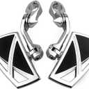 Motorcycle Highway Footpegs,highway pegs BIG Pegs for crash bars Fit for Models with 1.25 inch Engine Guard 1 1/4 inch Highway Bar 1-1/4"