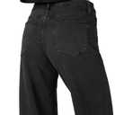 Joe's Jeans Women's The Lou Lou Low Rise Wide Leg Jeans, Black Cat, 26