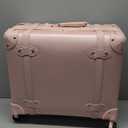 Vintage Luggage Set with Wheels, Retro Suitcase, Travel Trunk Set, Stylish Vintage Luggage Set for Women and Men