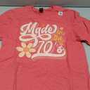 MadeIn The 70S Retro During 1970s Groovy Birthday T-Shirt M