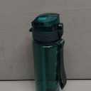 OLDLEY 17oz Kids Water Bottle for school Girls Boys, Motivational Water Bottles With Silicone Straw, Leak-Proof Tritan BPA-Free, Reusable water bottles for kids, Trout Green