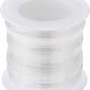 BBTO Clear Elastic Strap Lightweight Elastic Clear Bra Strap for Cloth Sewing Project (38 Yards x 0.12 Inch)