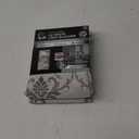 Zenna Home Smart Curtains 100% Blackout Window Curtain, Damask Ultimate Light Blocker (1 Panel), 40 Inches x 63 Inches, Charcoal