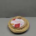 GE Black Stove Drip Pans, 10% Energy Save by Enamel Spraying Prevent Bending and Rust - Include 2 6'' Burner Drip Pans and 2 8'' Drip Bowl