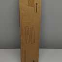 upsimples 2 Pack 23.6x5.5 Inches Acrylic Shelves for Wall Storage, Floating Bookshelves for Kids, Display Shelf Organizer for Bathroom, Bedroom, Living Room, Kitchen, Clear