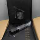 Tecmojo 6U Wall Mount Server Cabinet IT Network Rack Enclosure Lockable Door and Side Panels Black, Cooling Fan, Standard Glass Door, 450mm Depth, for 19 IT Equipment, A/V Devices