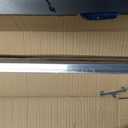 SaniteModar Linear Shower Drain, 2 in 1 Tile Insert and Flat Cover Shower Drian 48 inch, Brushed 304 Stainless Steel Linear Drain with Leveling feet and Hair Strainer