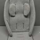 Insert Liner Seat Compatible with Uppababy Vista, Vista V2, Cruz, Cruz V2, RUMBLESEAT V2 and RUMBLESEAT V2+ (Grey)