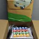 Liberry Golf Chipping Game with Large Chipping Mat, 2 Adjustable Clubs, 20 Sticky Balls, Outdoor Indoor Sports Training Toy Gift for Adults Kids, Family Yard Target Game