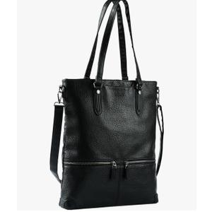 Lassviin Laptop Tote Bag, Leather Work Tote for Computer Bag Waterproof Lightweight Shoulder Bag Purse Handbag Crossbody Bag