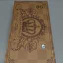 AMEROUS 15 Inches Magnetic Wooden Chess Set - 2 Extra Queens - Folding Board - Pieces Storage Slots, Handmade Portable Travel Chess Game - Beginner Chess Set for Kids, 6 up Age