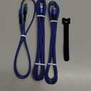 JSAUX USB C Cable Fast Charging 3-Pack(10ft+6.6ft+3.3ft), USB A to Type C Charger Cord for iPhone 17/17 Pro/17 Pro Max, iPhone 16/16 Pro/16 Pro Max, Samsung Galaxy S23 S22 S20, USB C Charger(Blue)