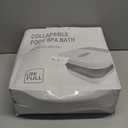 Collapsible Foot Spa Bath with Heat and Massage Rollers, Bubble, Foot Pedicure Kit, Temperature Control, Red Light, Pedicure Foot Spa, Foot Bath