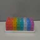 Monthly Pill Organizer, 31 Day Pill Dispenser 3 Times a Day with Small Pill Box, 4 Week Pill Container for Vitamins, Fish Oil, Supplement and Medicine BPA Free, Easy to Use